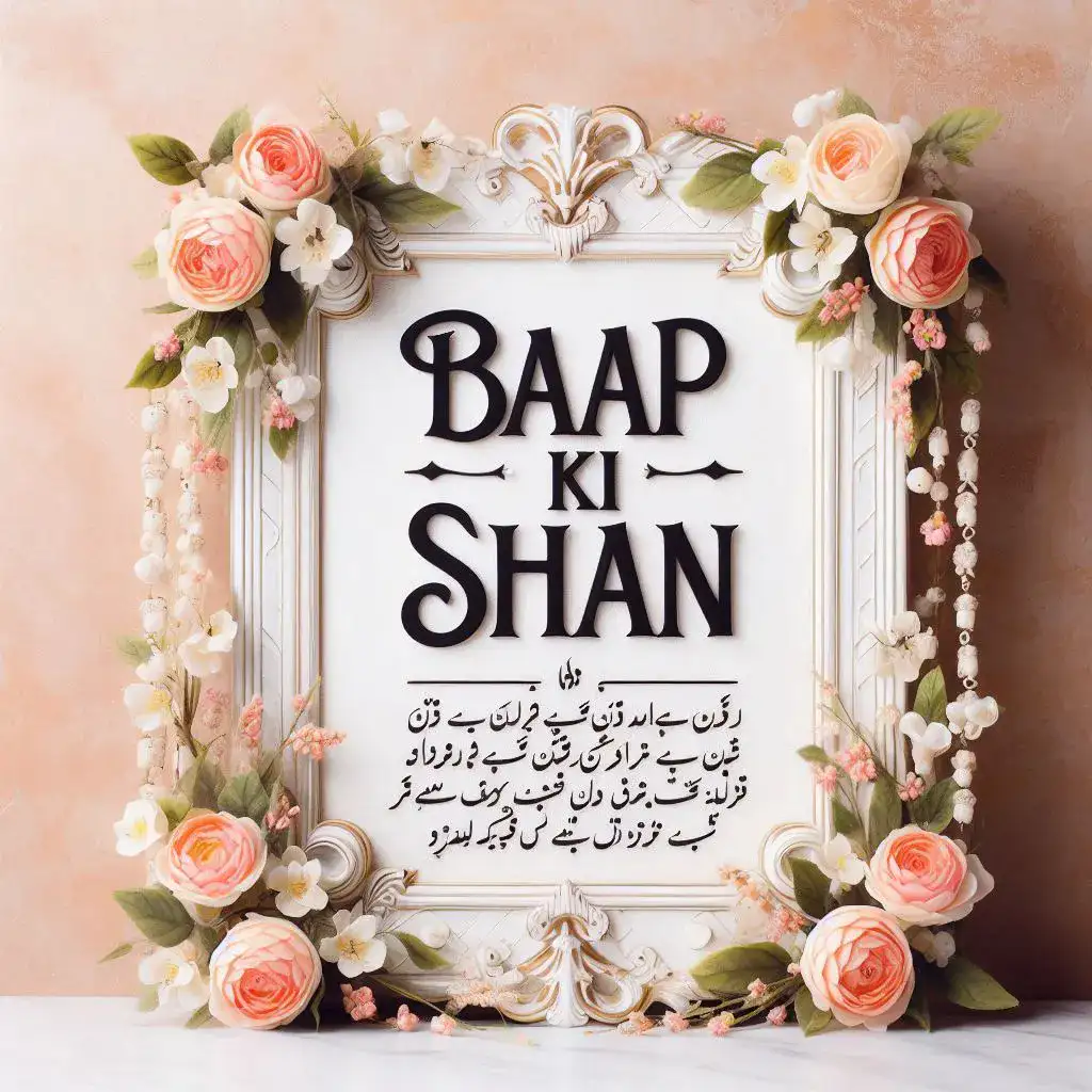 baap ki shan naat lyrics in urdu